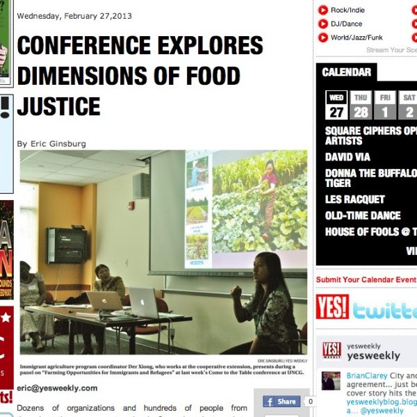 Conference Explores Dimensions Of Food Justice