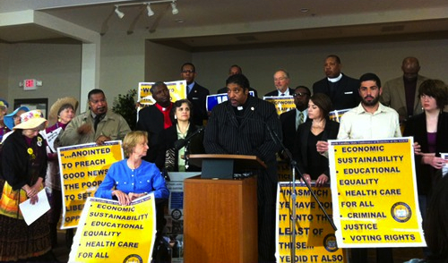 Faith Leaders Voice Support for Moral Mondays