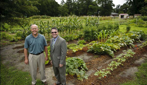 Laurinburg Presbyterian Lets People Grow Food on its Property