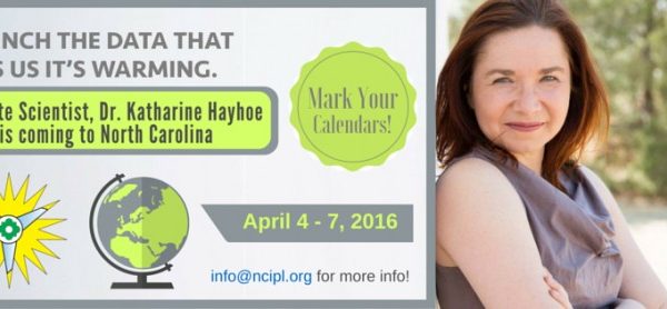 NCIPL Hosts Katharine Hayhoe, World-Renowned Climate Scientist